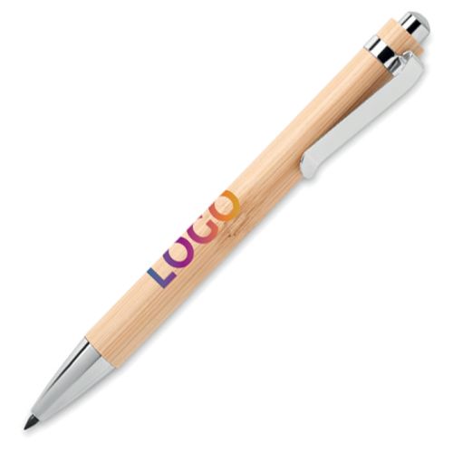 Tintenloser Kugelschreiber aus Bambus - Bild 1